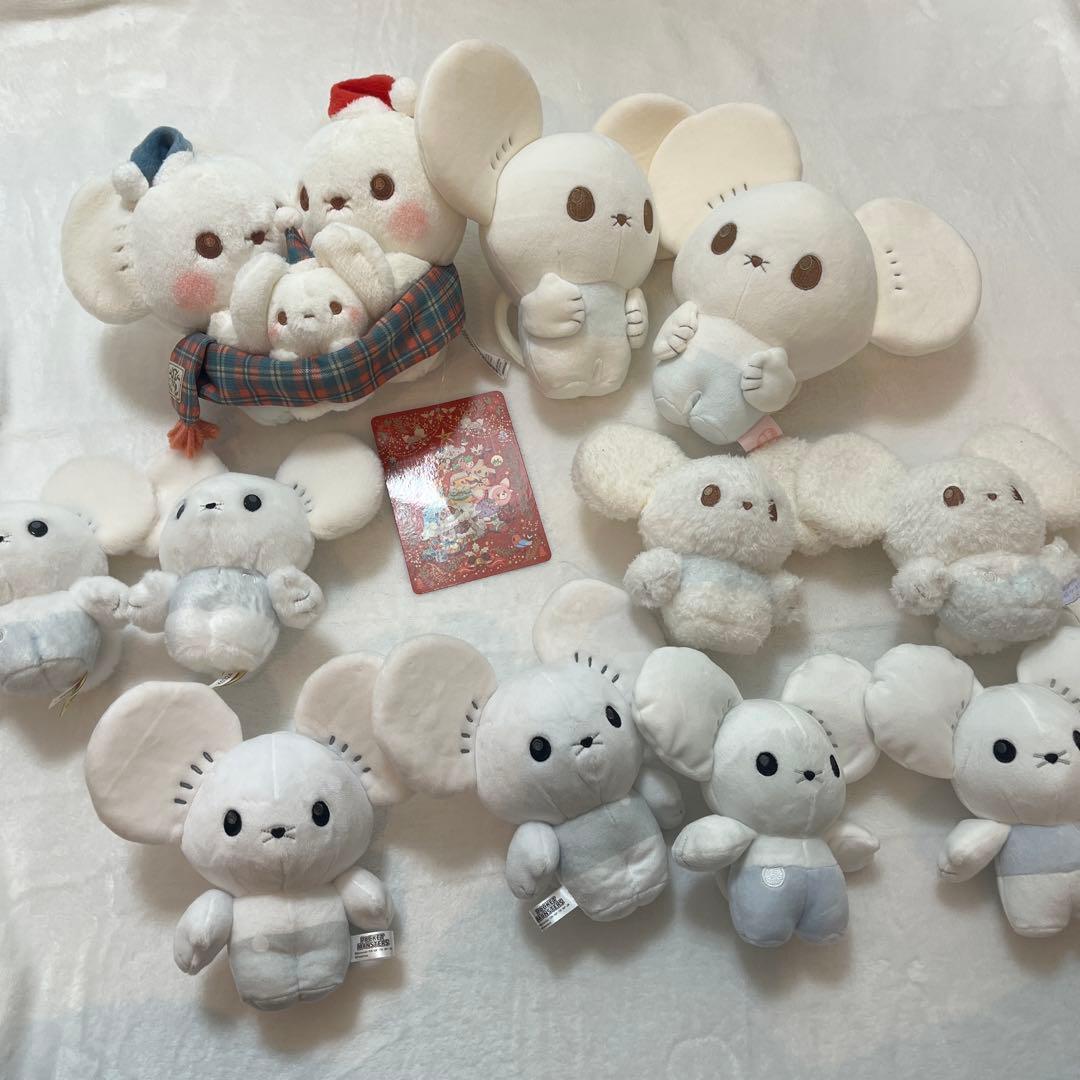 d*7様 ワッカネズミ イッカネズミ ぬいぐるみ ポケピース まとめ売り クリス