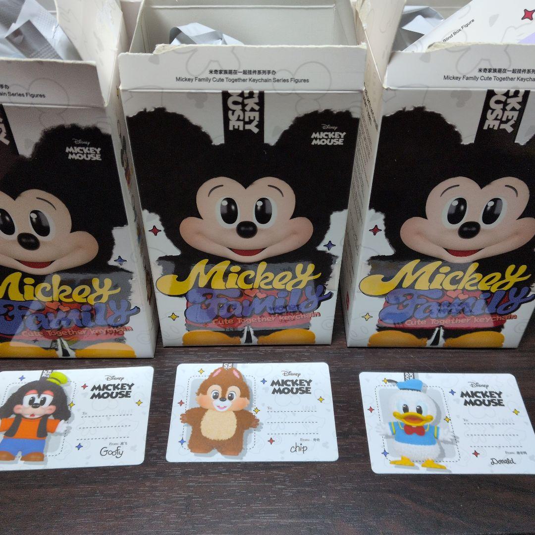 【袋未開封】POP MART ミッキーファミリー　　ドナルド　グーフィー　チップ