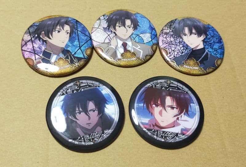 エイティシックス シン コンプセット カラ鉄 缶バッジ