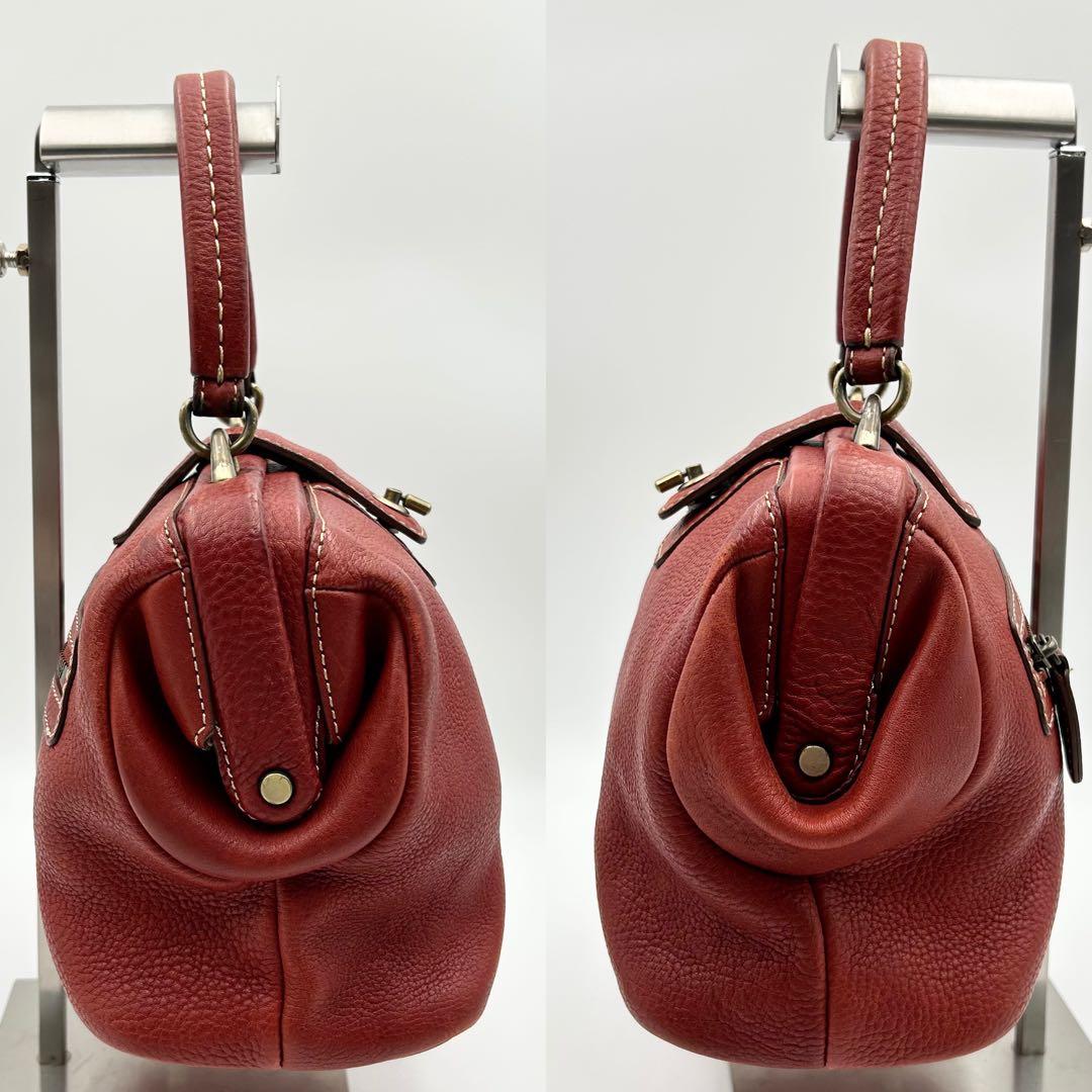 現行✨ 土屋鞄 ポストミニショルダー 2way トーンオイルヌメ ロック金具