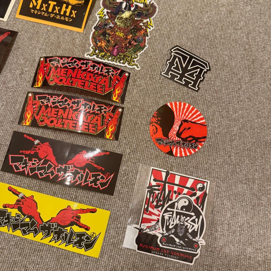 マキシマムザホルモン ステッカーセット まとめ売り　~1/29の出品