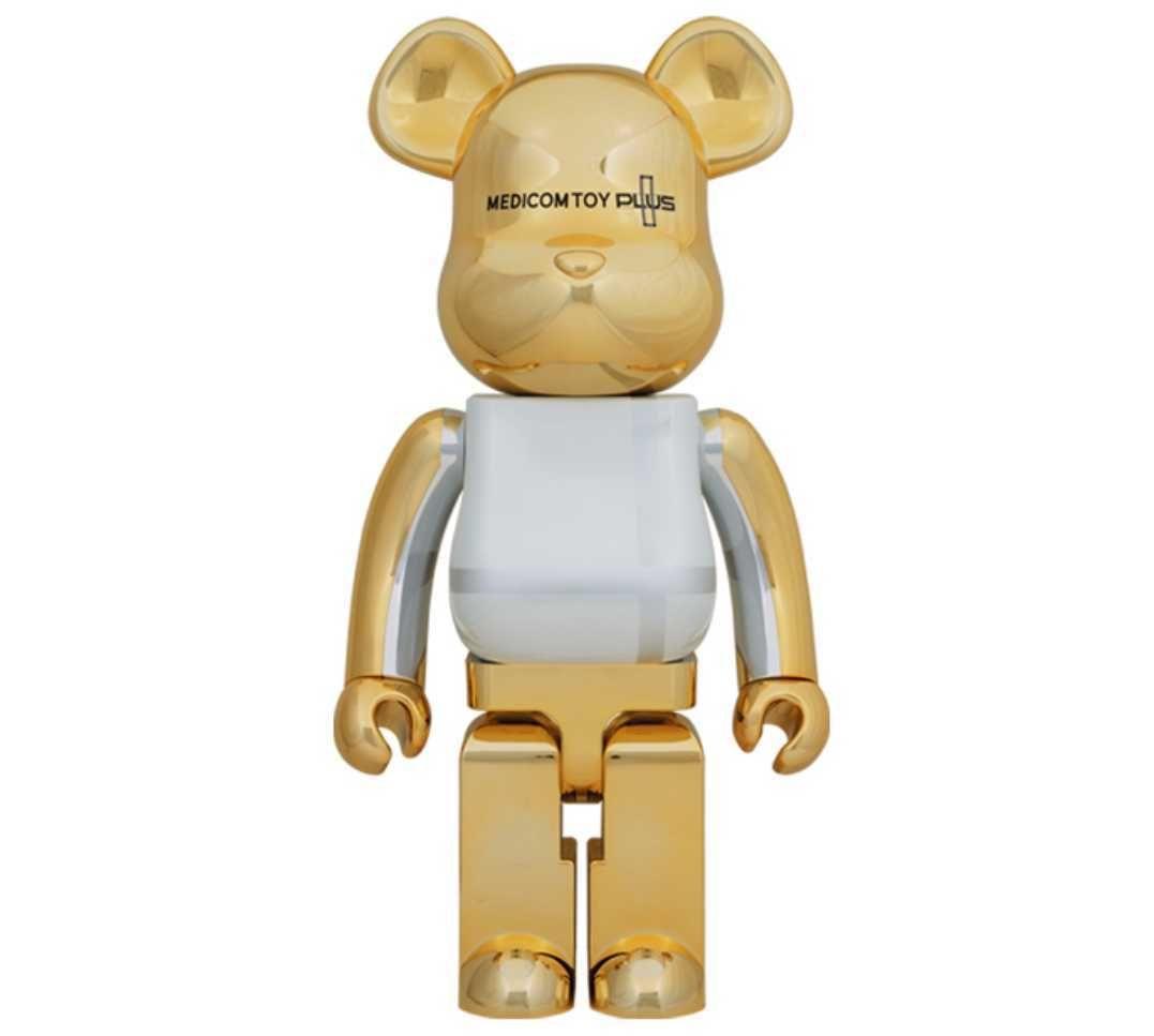 BE@RBRICK ベアブリック GOLD CHROME 1000％