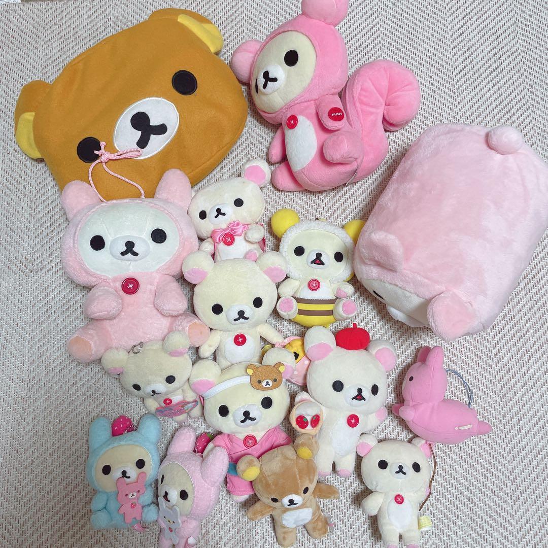 リラックマ　ぬいぐるみ　14点セット