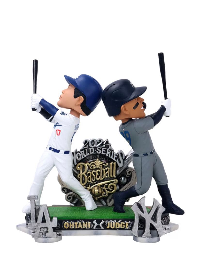 MLB 2024ワールドシリーズ　大谷&ジャッジ　ボブルヘッド