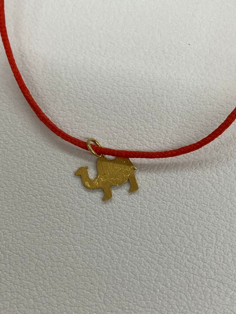 マリーエレーヌドゥタイヤック　コードブレスレット　チャーム　ラクダ