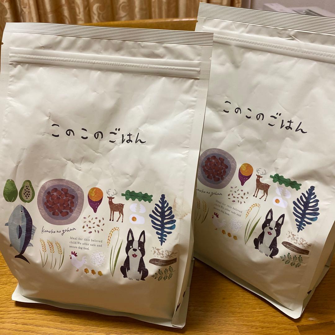 このこのごはん ドライフード 1キロ