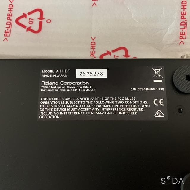 【ほぼ未使用】Roland V-1HD+ ビデオスイッチャー