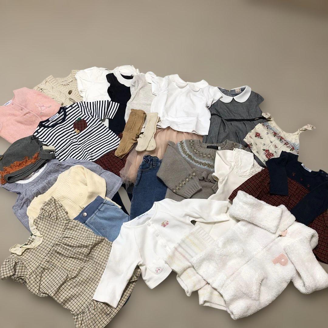 女の子　ブランド子供服　キッズ服　まとめ売り　familiar jacadi