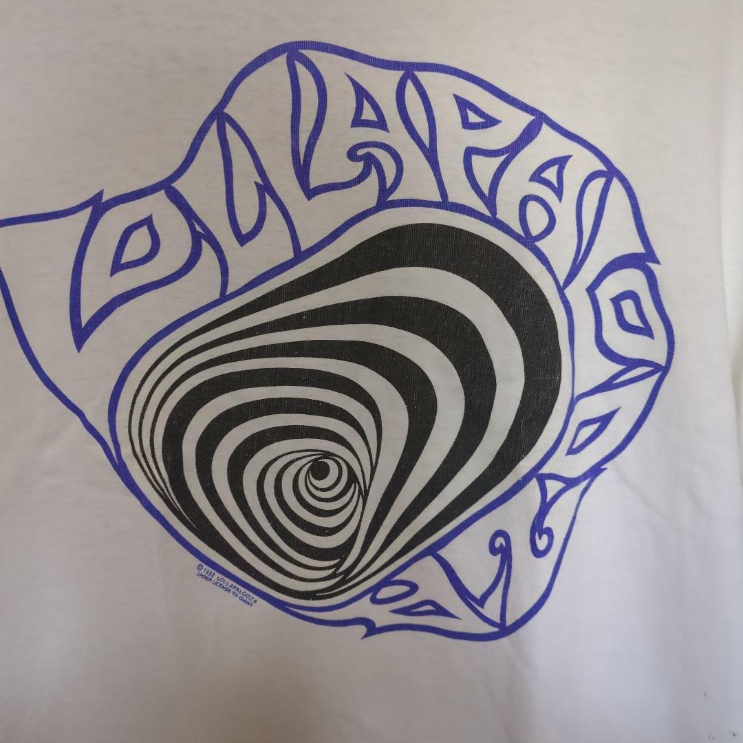 lollapalooza Tシャツ　白　レッチリ　ロラパルーザ