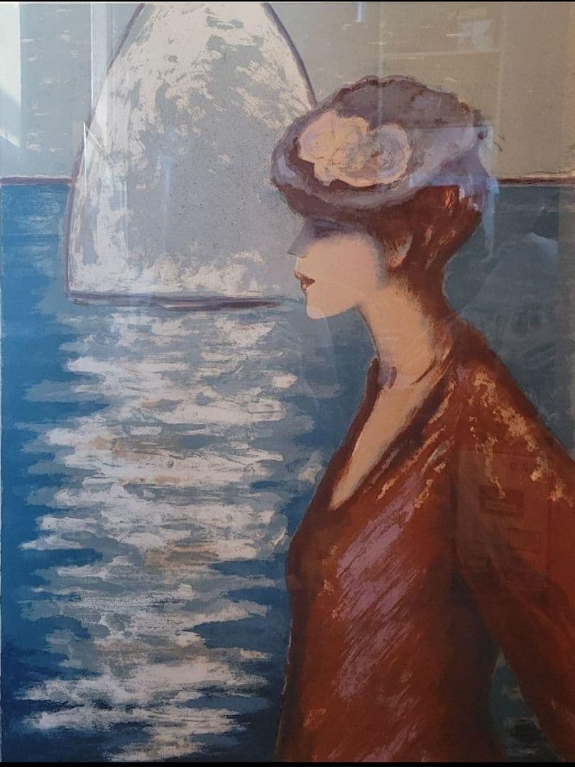 カシニョール 「別れ」 リトグラフ(33/150)