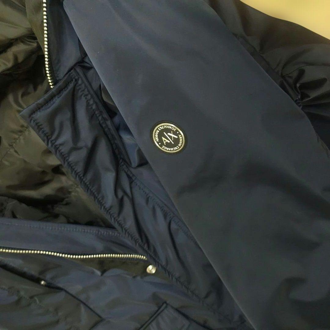 ARMANI　EXCHANGE　ネイビー フード付きジャケット Mサイズ