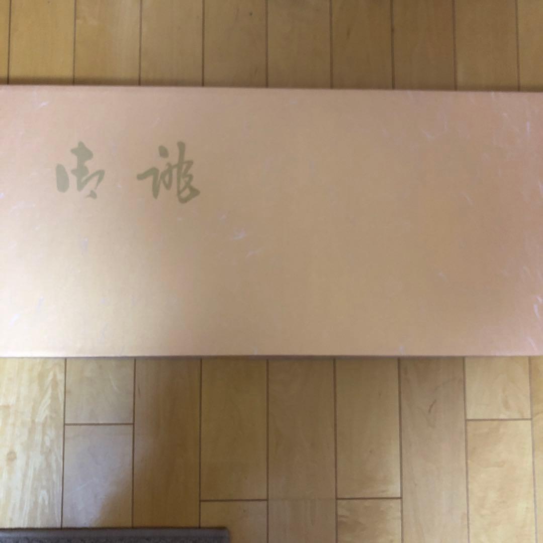 【美品】モノトーン　桜模様　正絹振袖　成人式