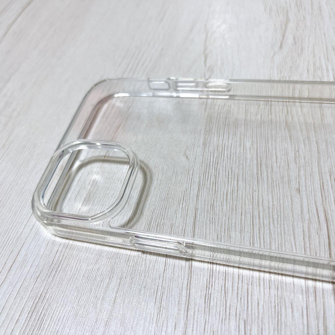 iPhone 14 Plus 用 ケース クリア 傷つけ防止　ワイヤレス充電