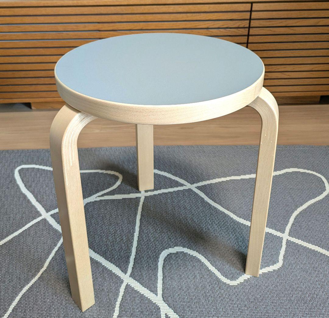 *美品*　スコープ別注　Artek　アルテック　スツール60　アッシュ