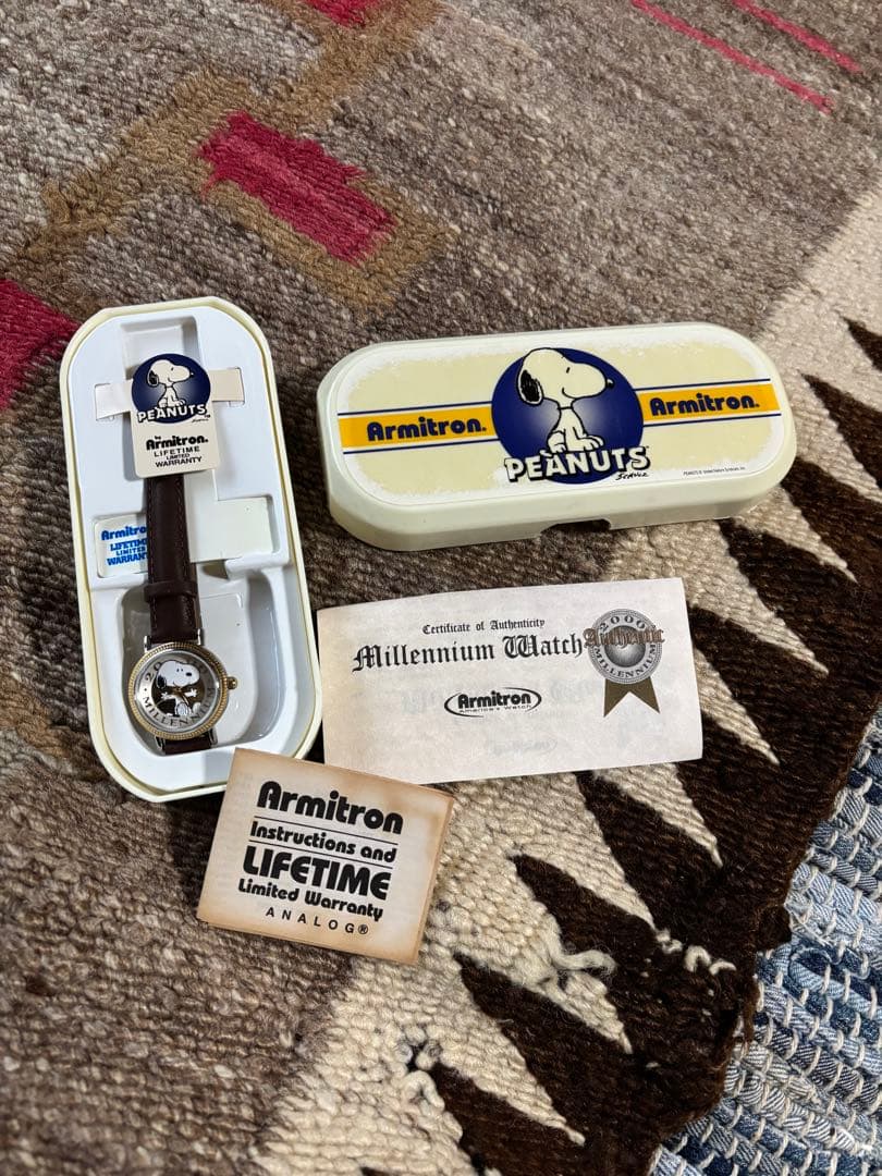 未使用2000'sミレニアムSNOOPYスヌーピー限定Watch ウォッチ