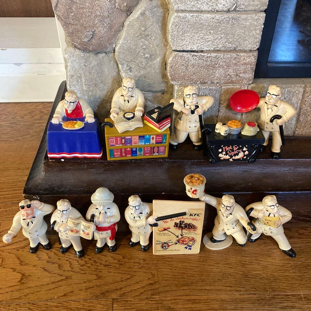 カーネル・サンダース フィギュア 10体セット