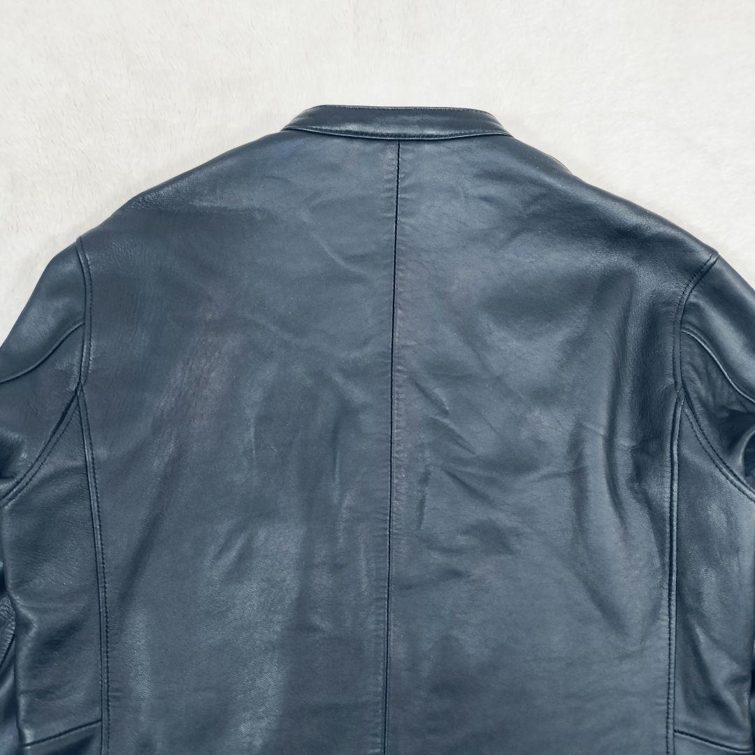 【大きい☆XL】フリークストア　シングルライダース ジャケット　ブラック