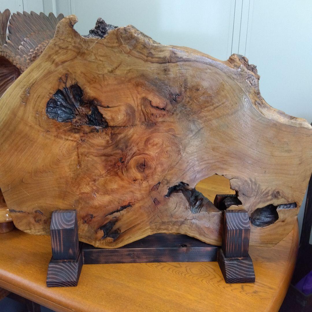 ついたて　衝立　一枚板　アンティーク　A