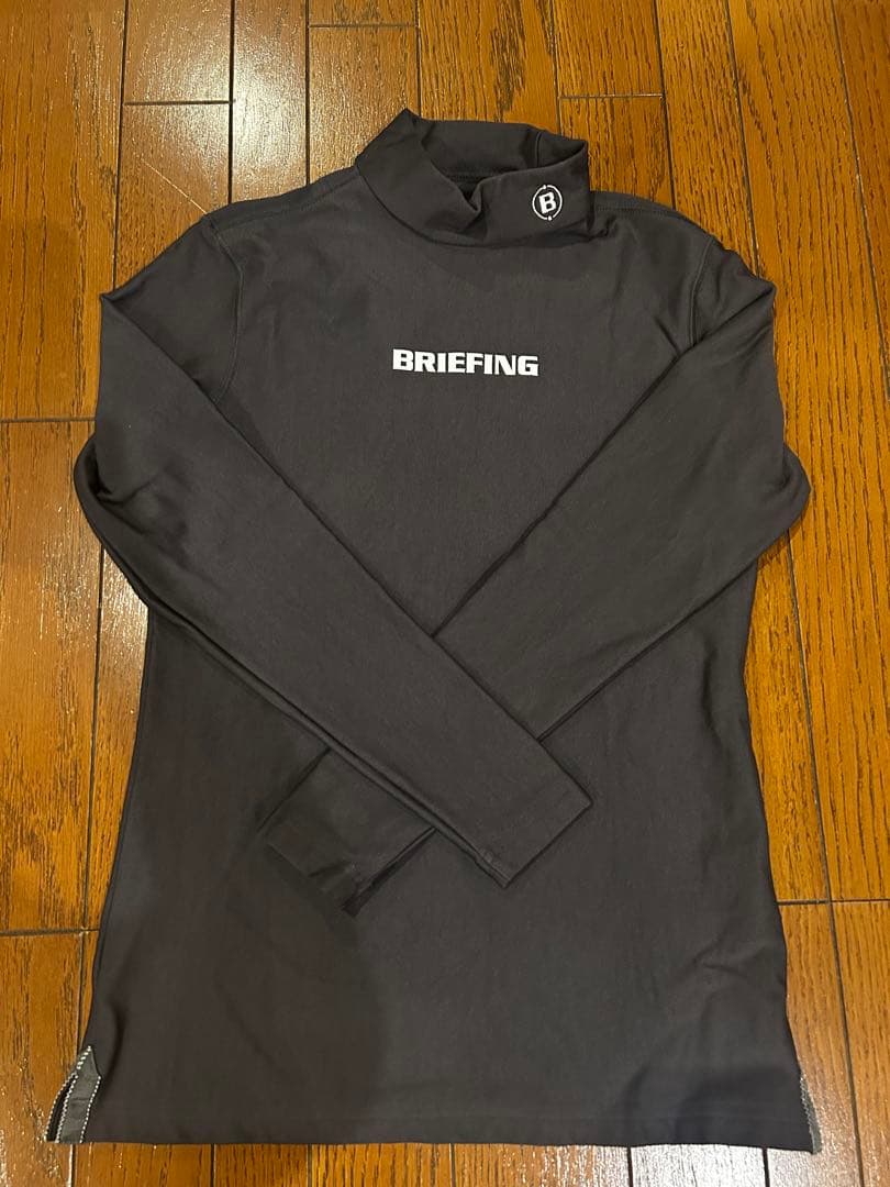 BRIEFING レディース　モックネックシャツ XS