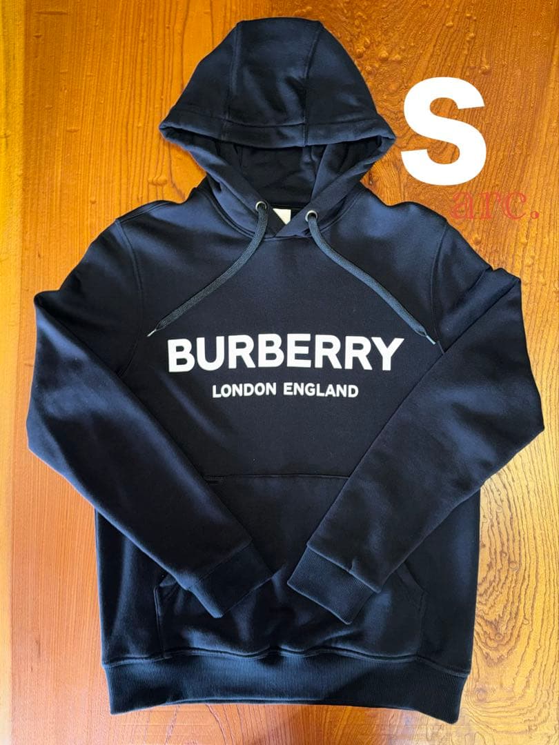 【確実正規品】BURBERRY ロゴスウェット フーディー　バーバリーパーカー