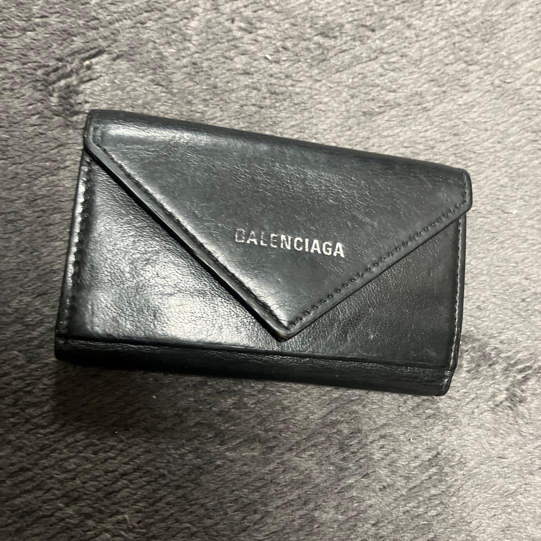 バレンシアガ　キーケース　キーリング　ストラップ　カードケース