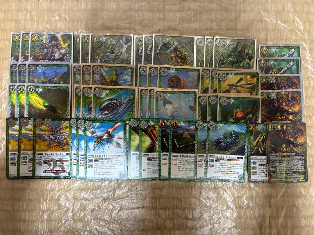バトルスピリッツ　ラーホルアクティ　兵虫　シークレット　デッキ
