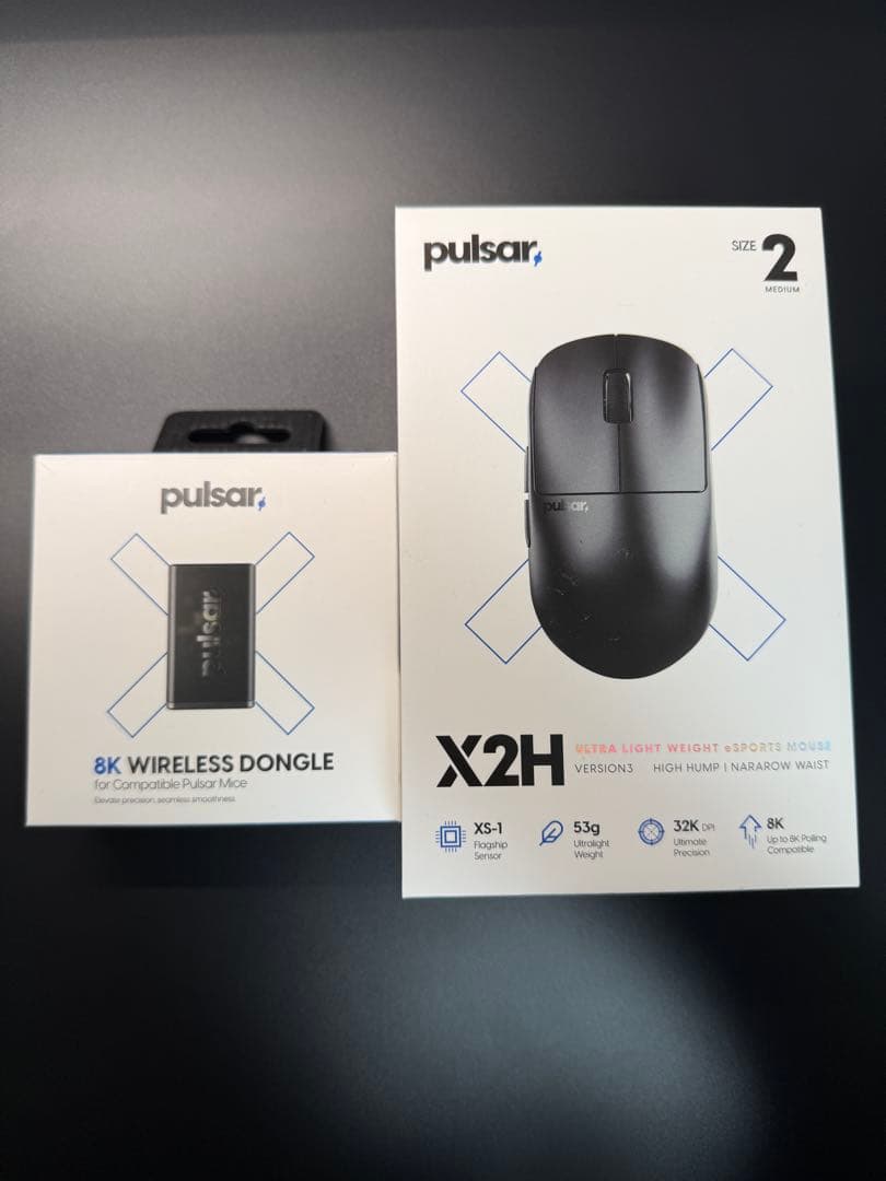 Pulsar x2h v3 size2 8kドングル付き