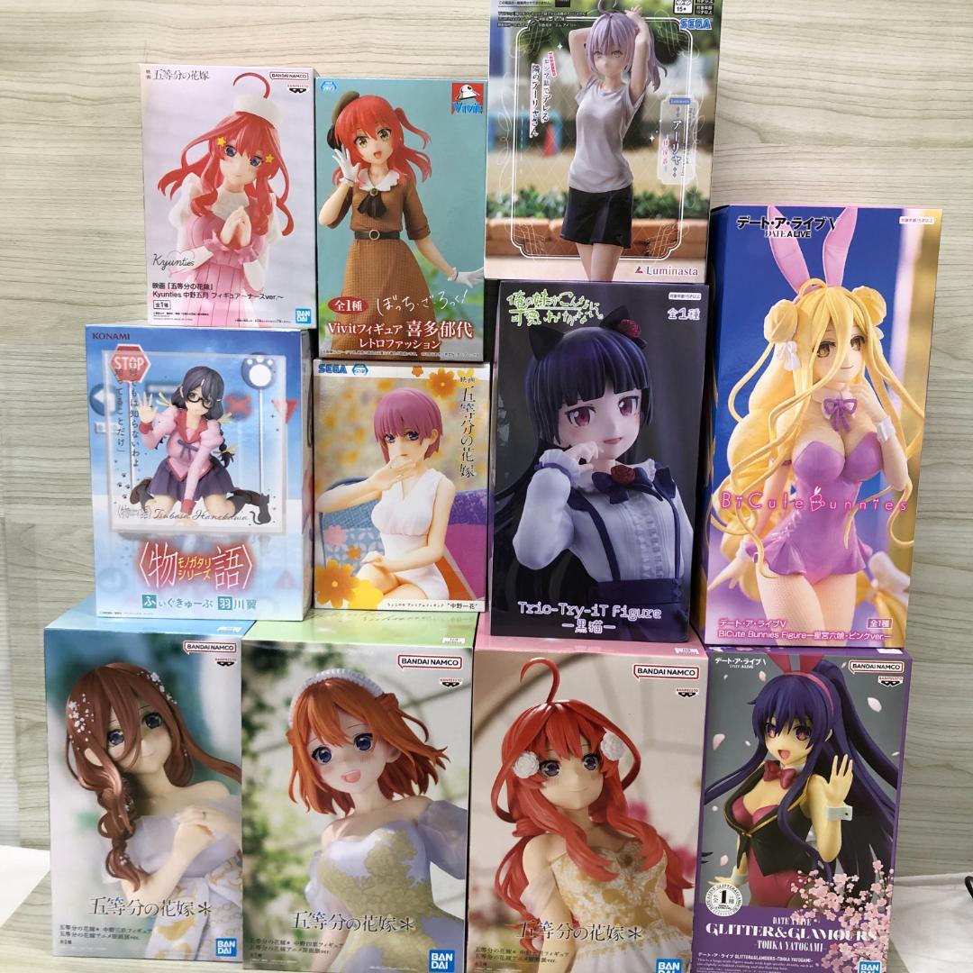 美少女フィギュア　未開封　まとめ　五等分　物語　ぼっち　俺の