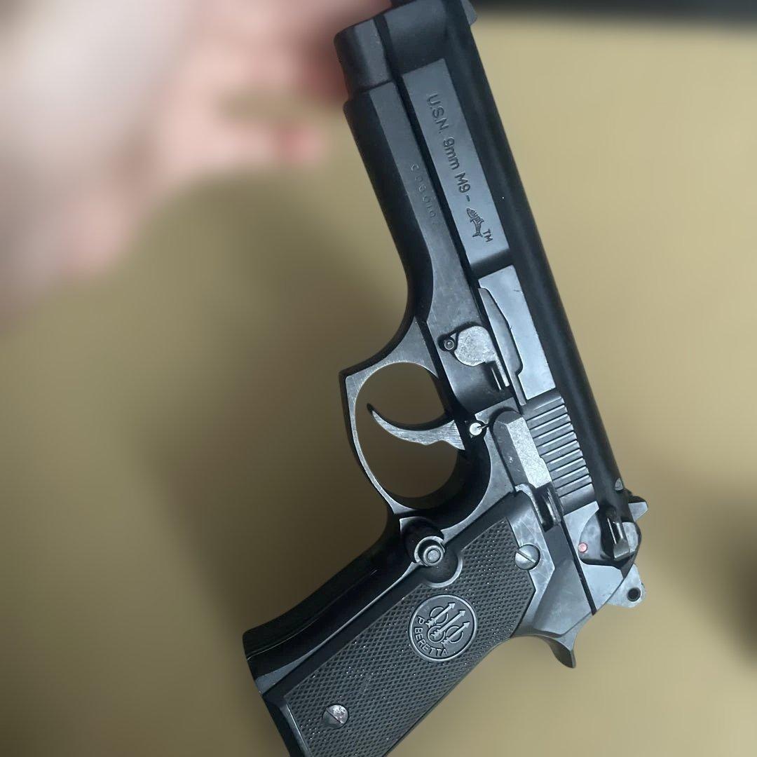 希少 レア マルシン ベレッタ USN9mm M9 ドルフィン ブラックASGK