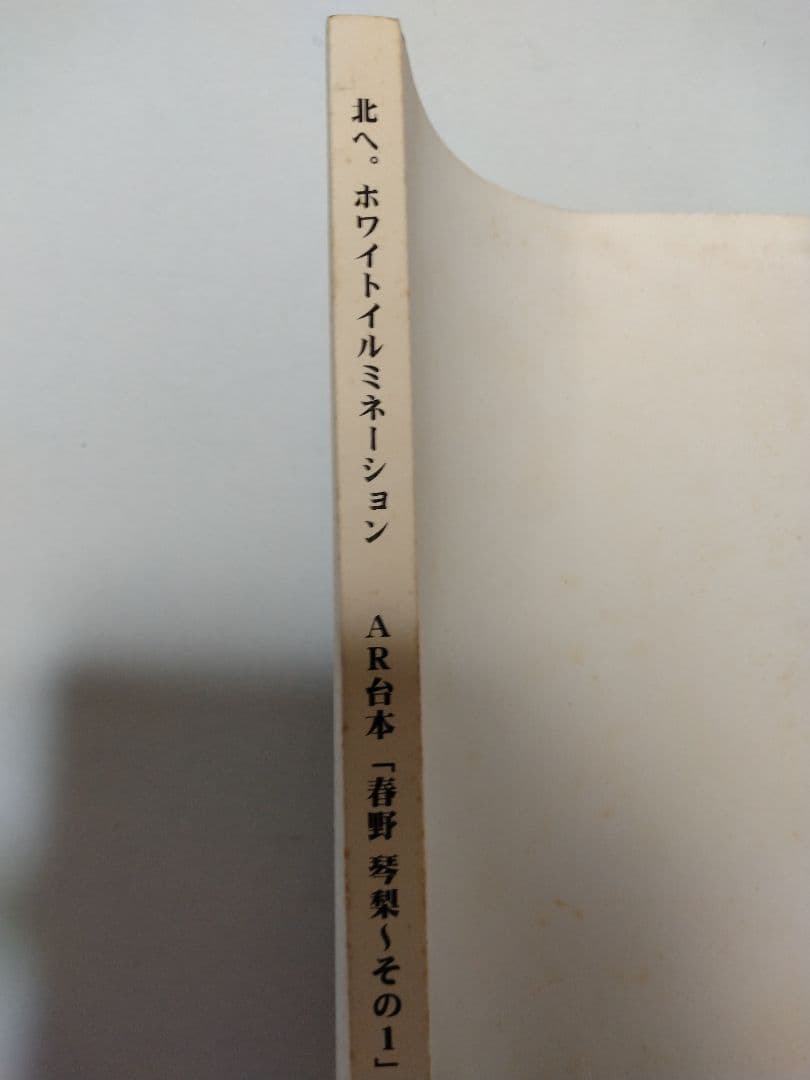 の*こ様 北へ。AR台本「春野琴梨 その1」