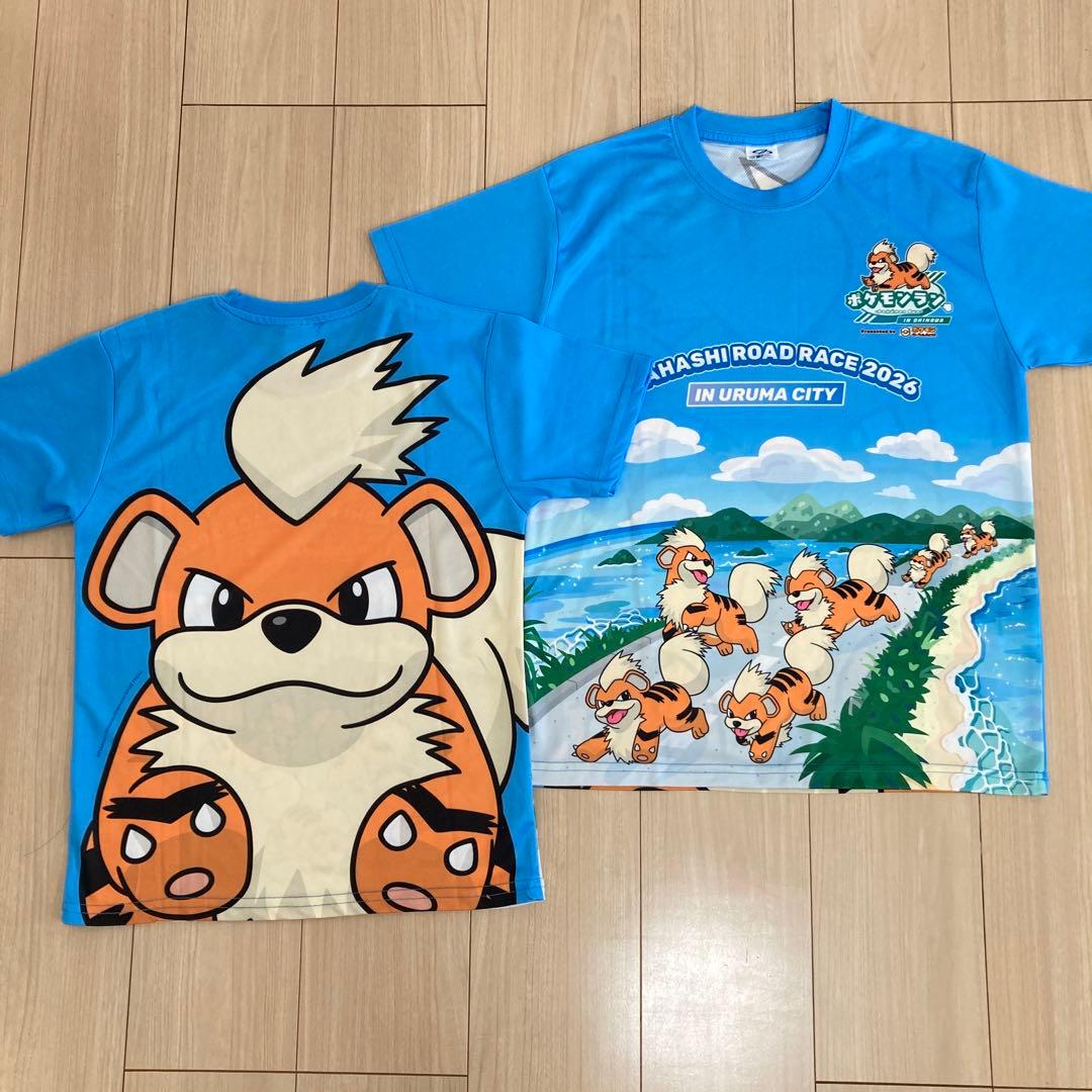 【2着セット】ポケモンラン ガーディTシャツ Sサイズ・YouthLサイズ