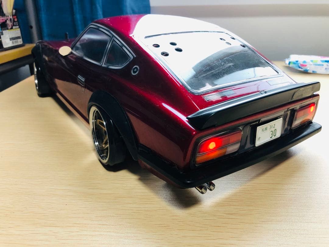 ラジコンボディ 日産フェアレディZ S30 レッド系