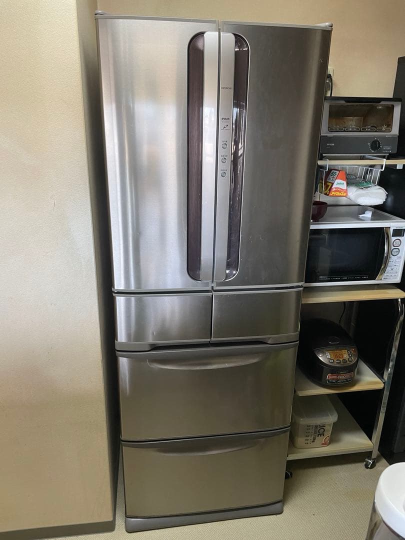 HITACHI ノンフロン冷凍冷蔵庫 430L R-SF43WM