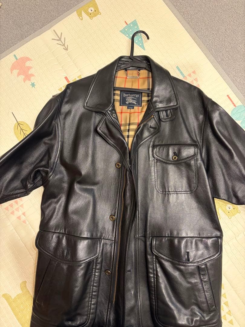 Burberry レザージャケット