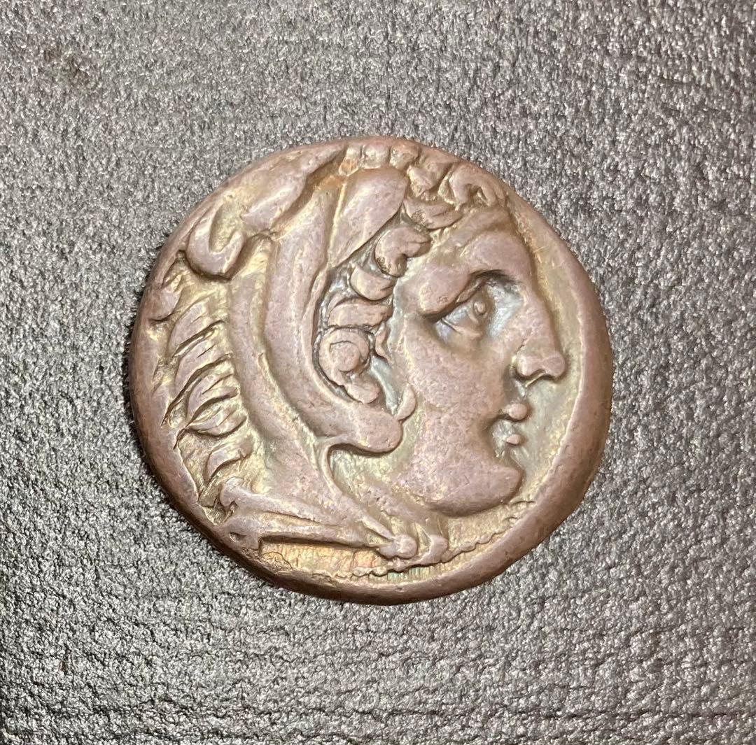 古代ギリシャ　アレクサンダー大王　テトラドラクマ銀貨‼︎/ローマ　デナリウス