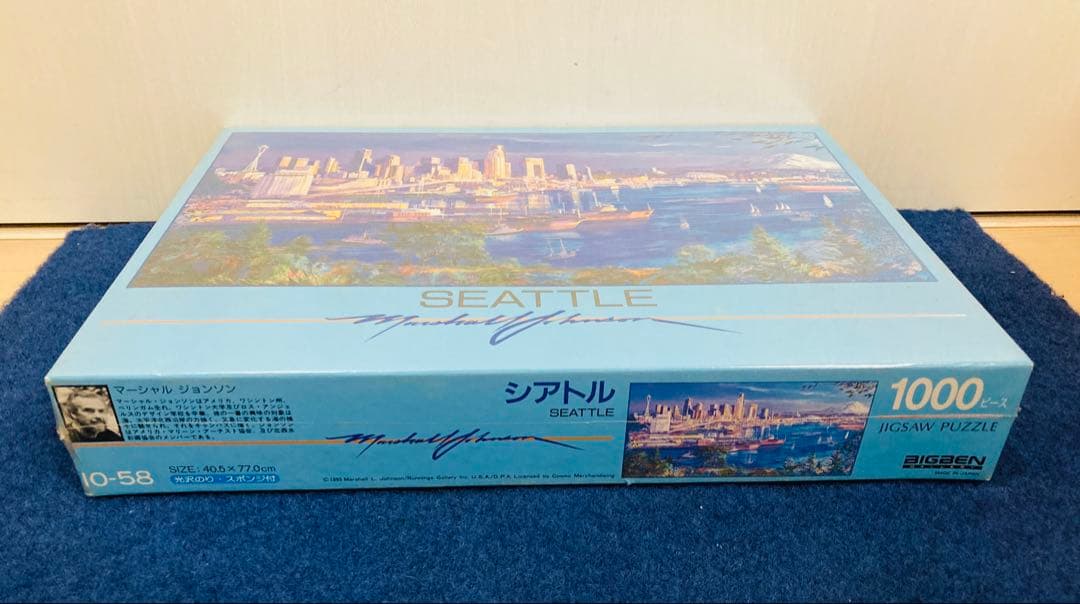 【新品未開封】 シアトル　マーシャル・L・ジョンソン　ジグソーパズル　1000P