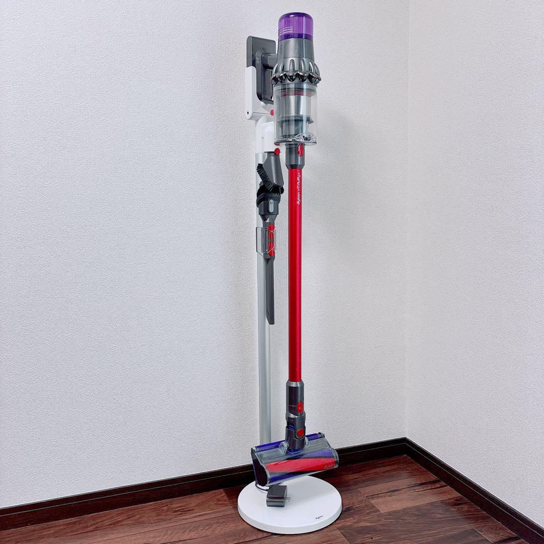 超美品 ダイソン V11 Fluffy+ バッテリー良好 スタンド付 フルセット