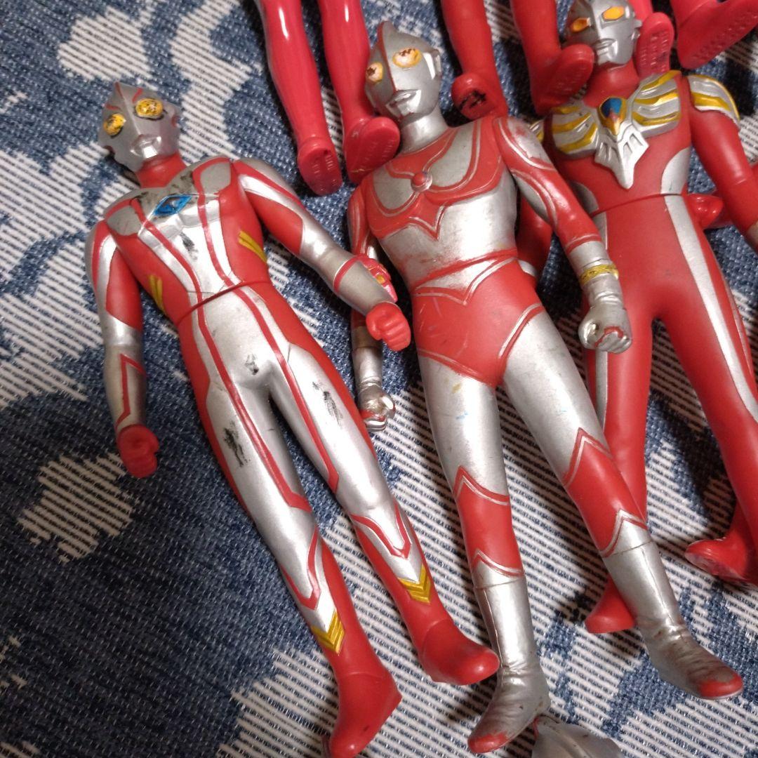 ウルトラマンフィギュア 、ソフビ55体セット