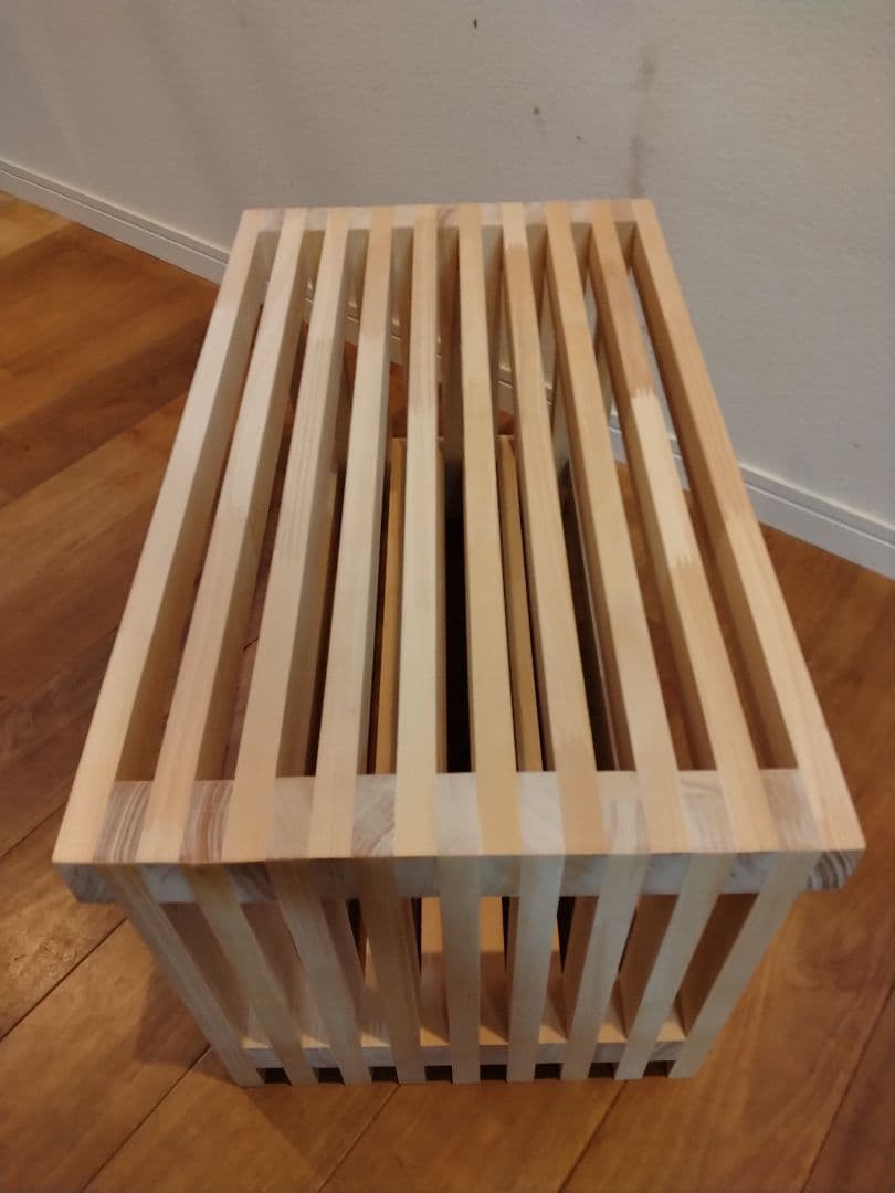 木製　ハンドメイド　水槽台　アクアラック　金魚　ベンチ　棚　シェルフ　玄関台