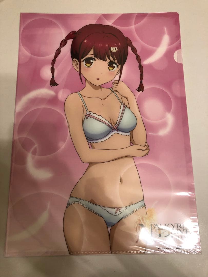 【非売品】VALKYRIE DRIVE 描き下ろし A3 超特大 クリアファイル