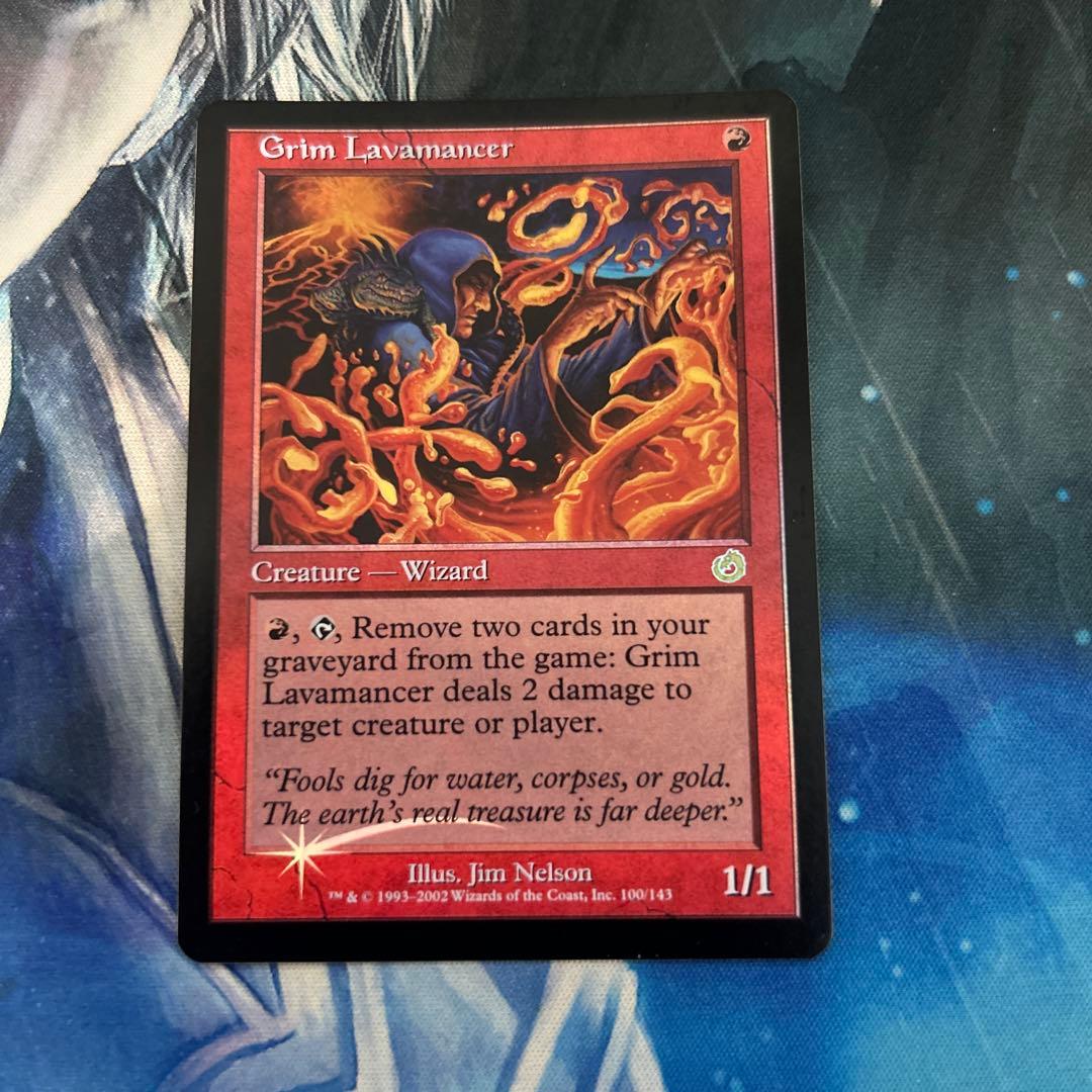 mtg Foil 渋面の溶岩使い/Grim Lavamancer》[TOR 英語