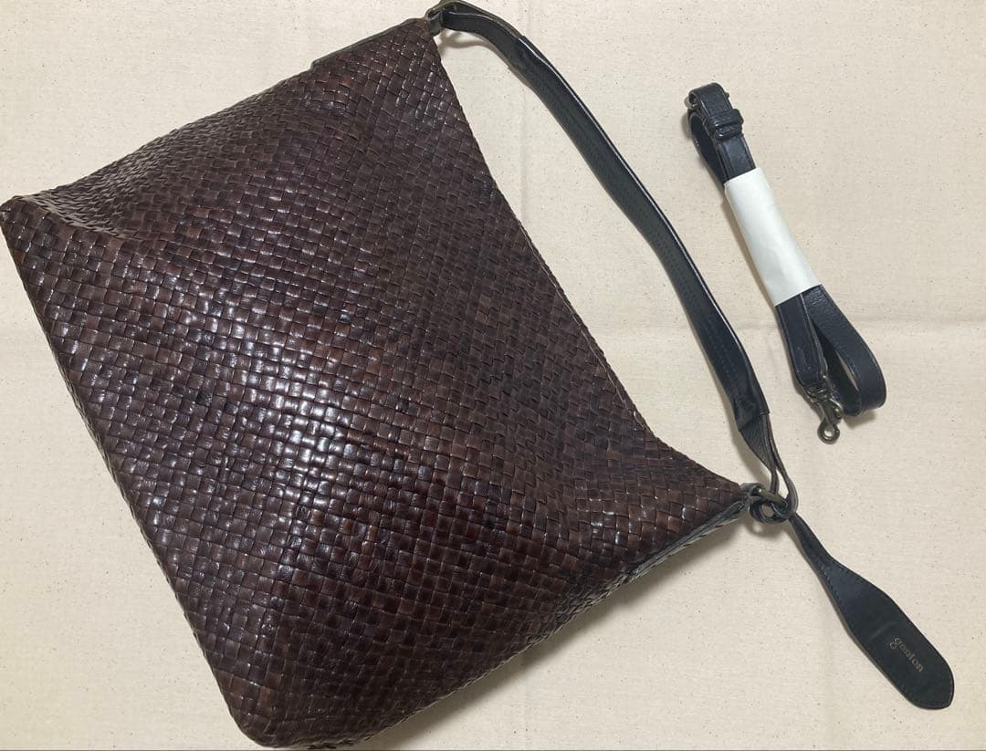 genten ラストリコ 2way ショルダーバッグ　トートバッグ　メッシュ