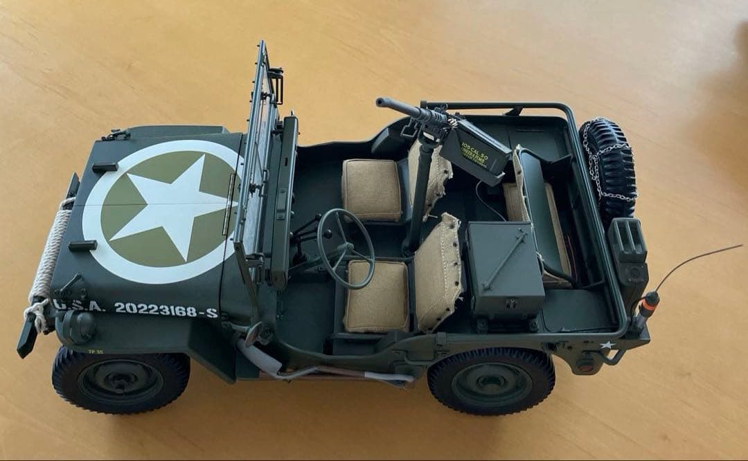 アシェット　Willys MB jeep ウイリスMBジープをつくる