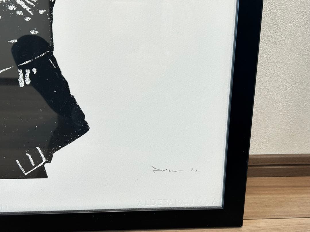 DOLK ドルクPUNK パンク シルクスクリーン 額装済み　版画