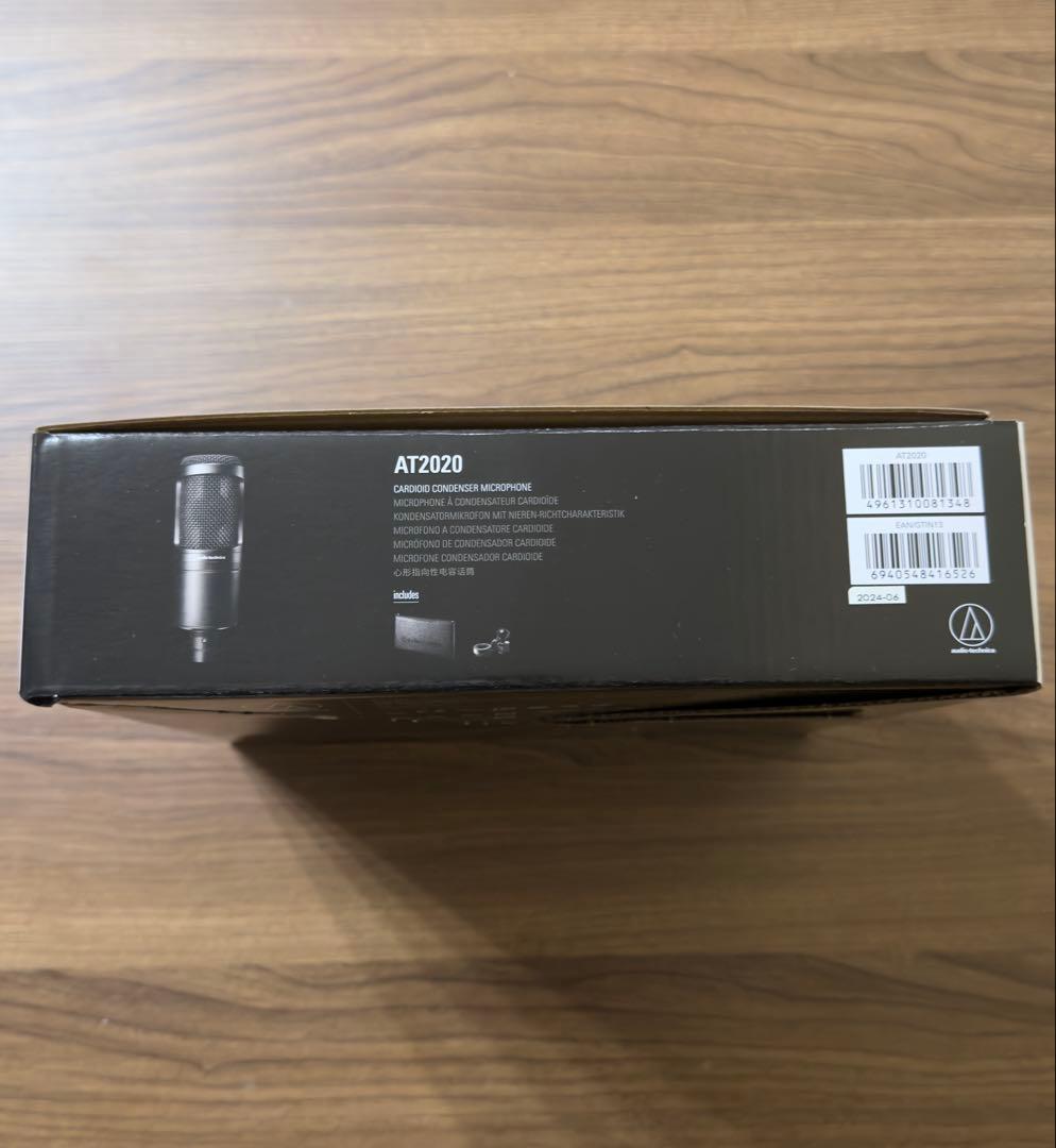 audio-technica AT2020コンデンサーマイク & AT8458a