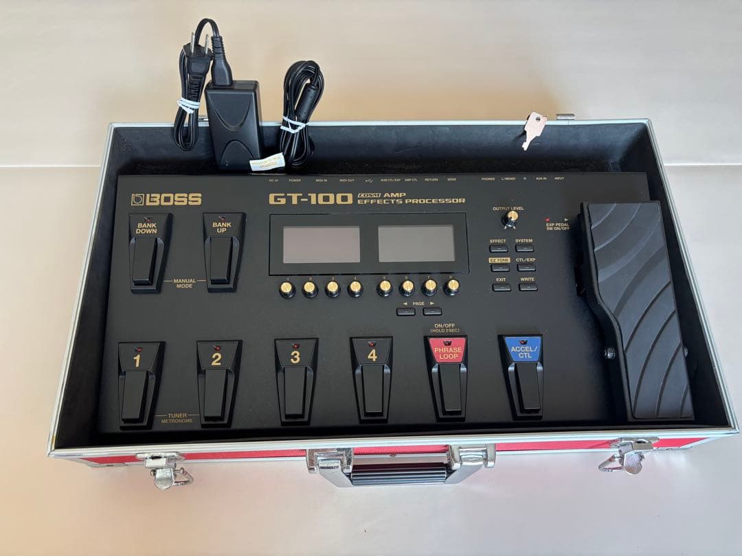 【週末限定値引】BOSS GT-100 ハードケース付き