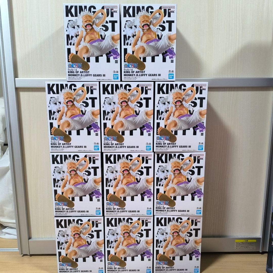 KING OF ARTIST モンキー・D・ルフィ 12体セット