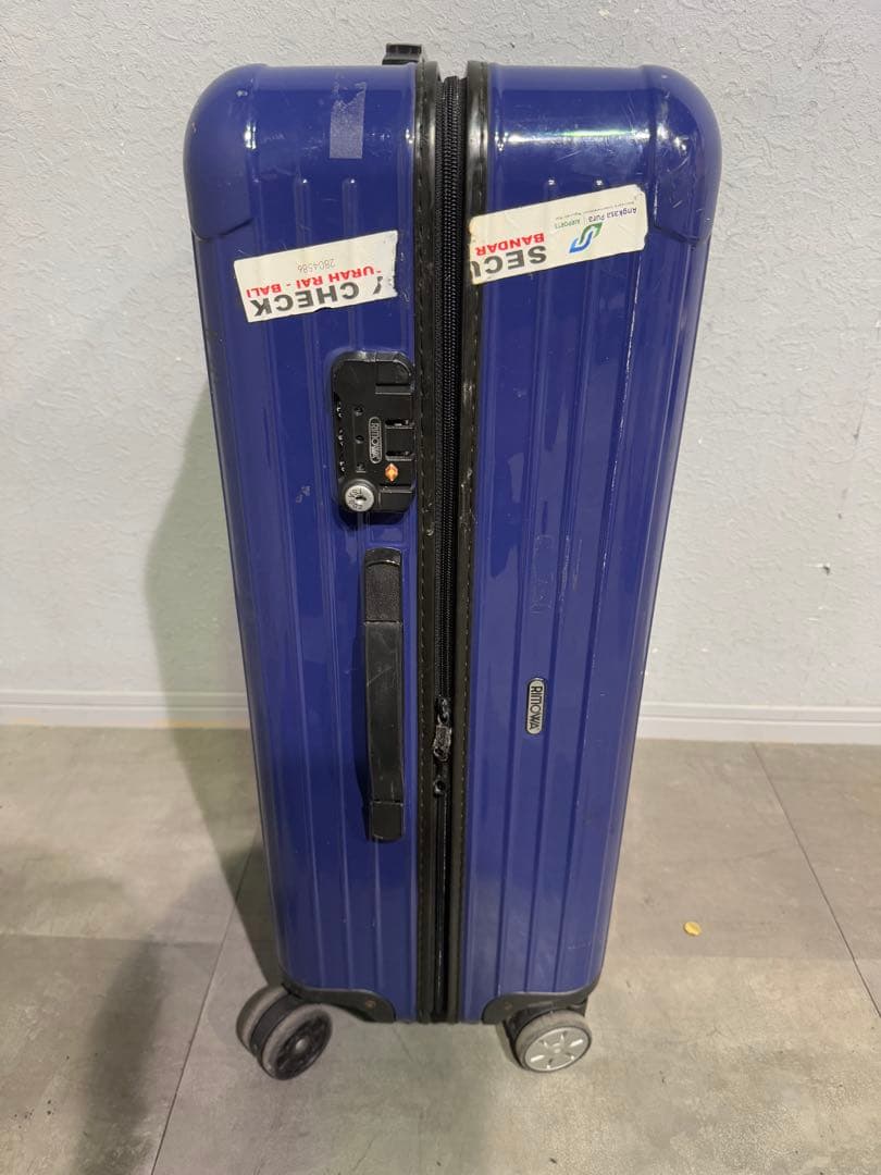 RIMOWA リモワ SALSA 63L 4輪 M ブルーグロス 青色