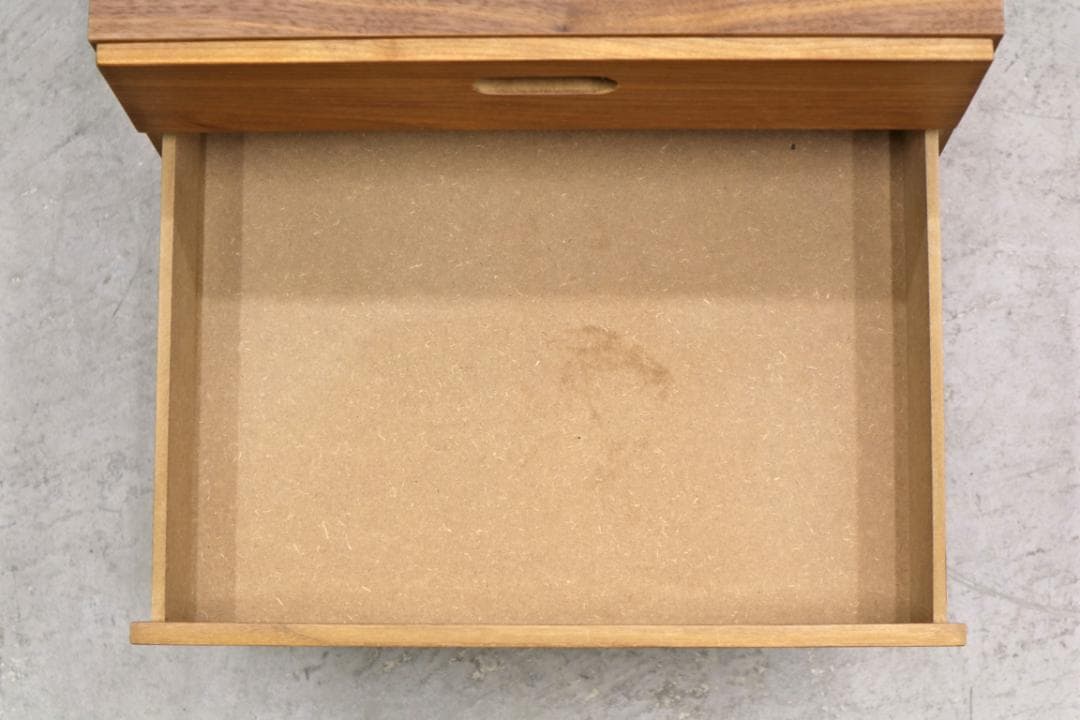 2個セット MUJI 無印良品 スタッキングチェスト 4杯 ウォールナット