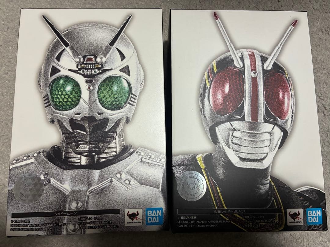 S.H.Figuarts 真骨彫製法 仮面ライダーBLACK&シャドームーン